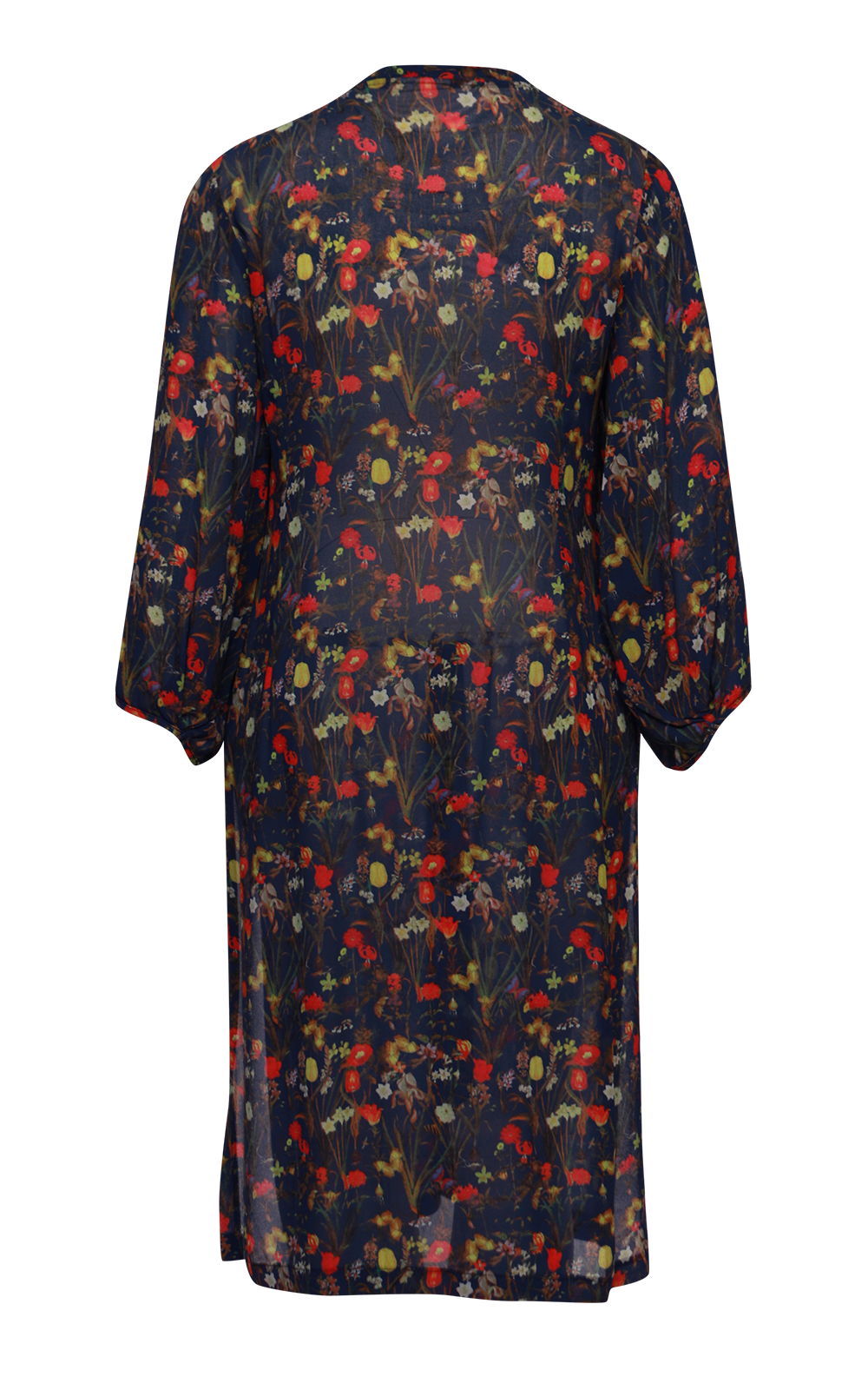 Posies Cassis Slim Kimono product photo.