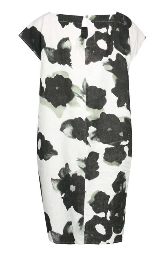 Flowers Contour Dress product photo.