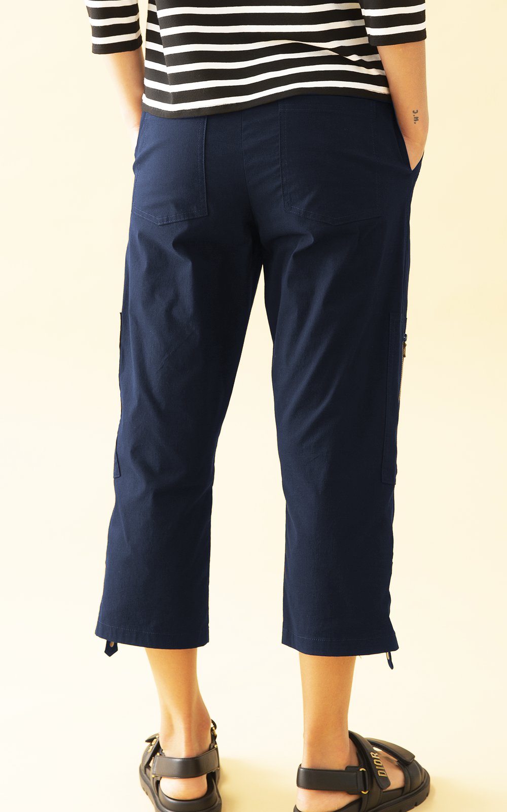 Cropped Zip Cargo product photo.