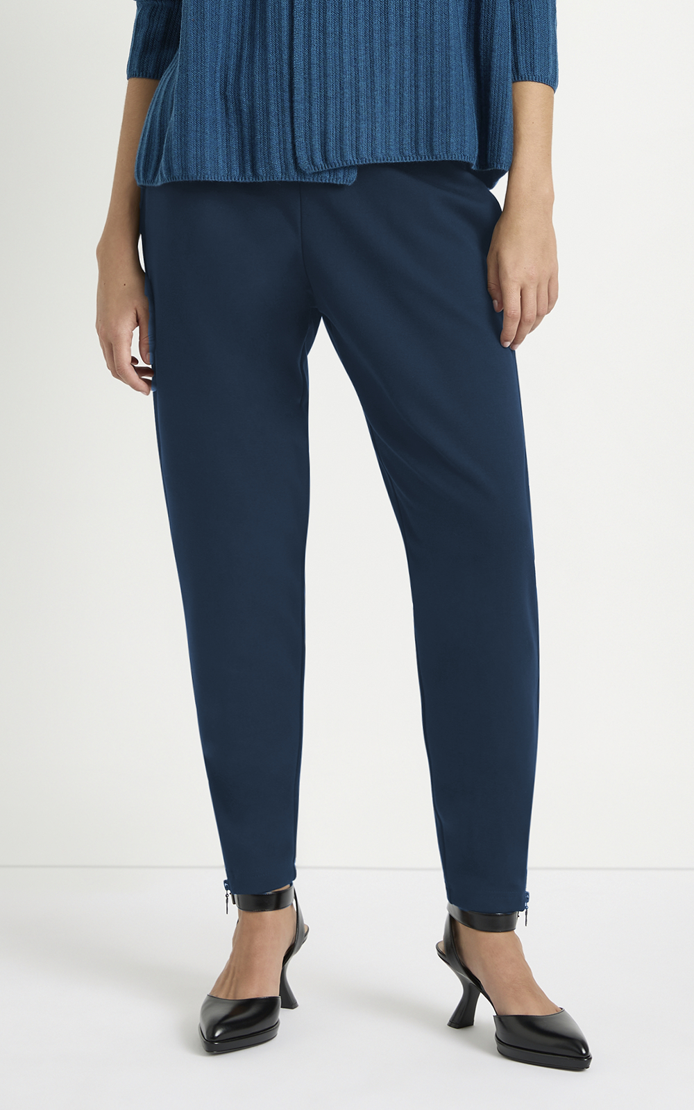 Zip Stiletto Pant product photo.