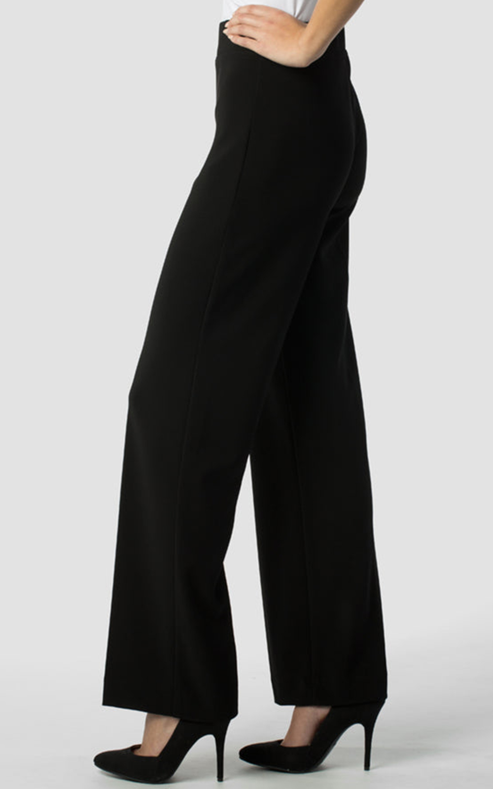 The Wide Leg Pant product photo.