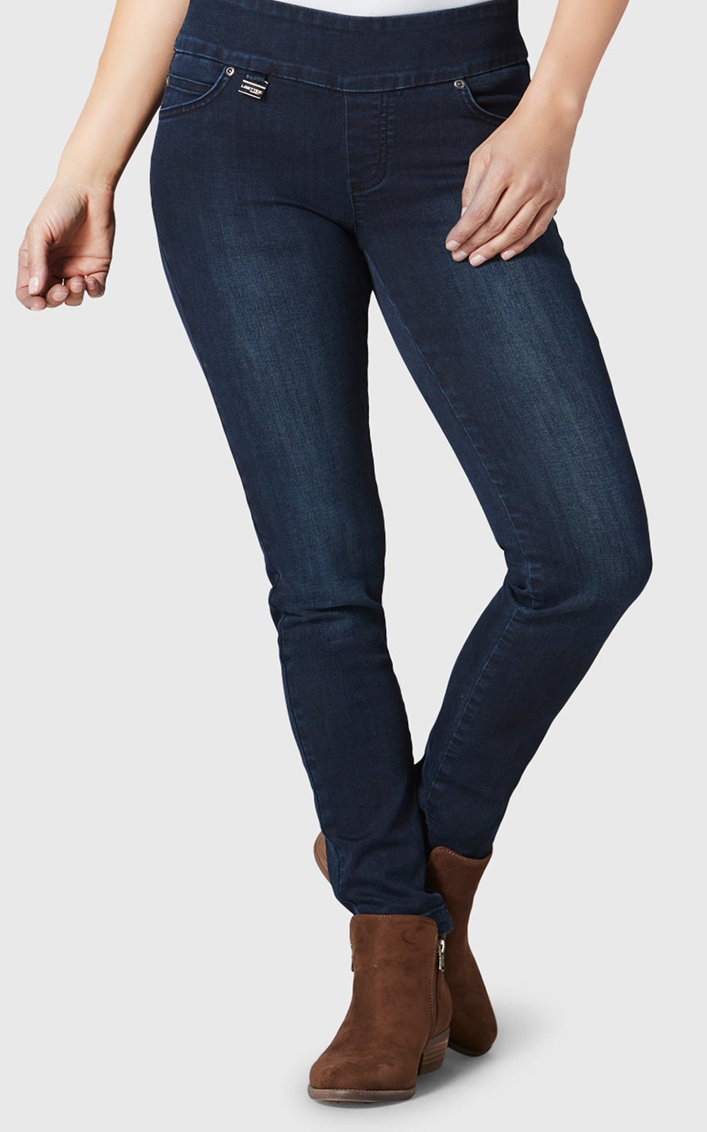 Slim Jean In Sylvia Denim product photo.