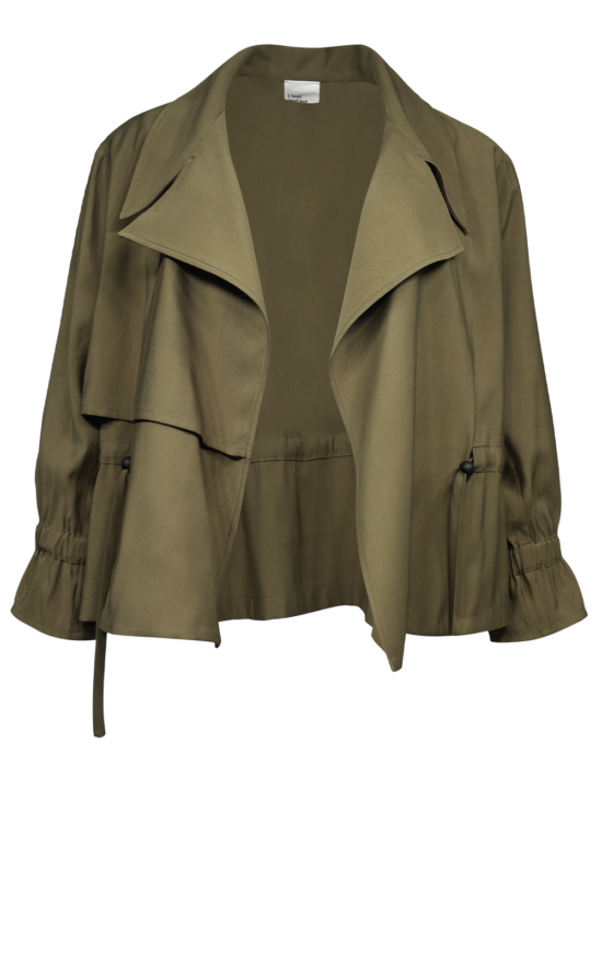 Trench Jacket product photo.