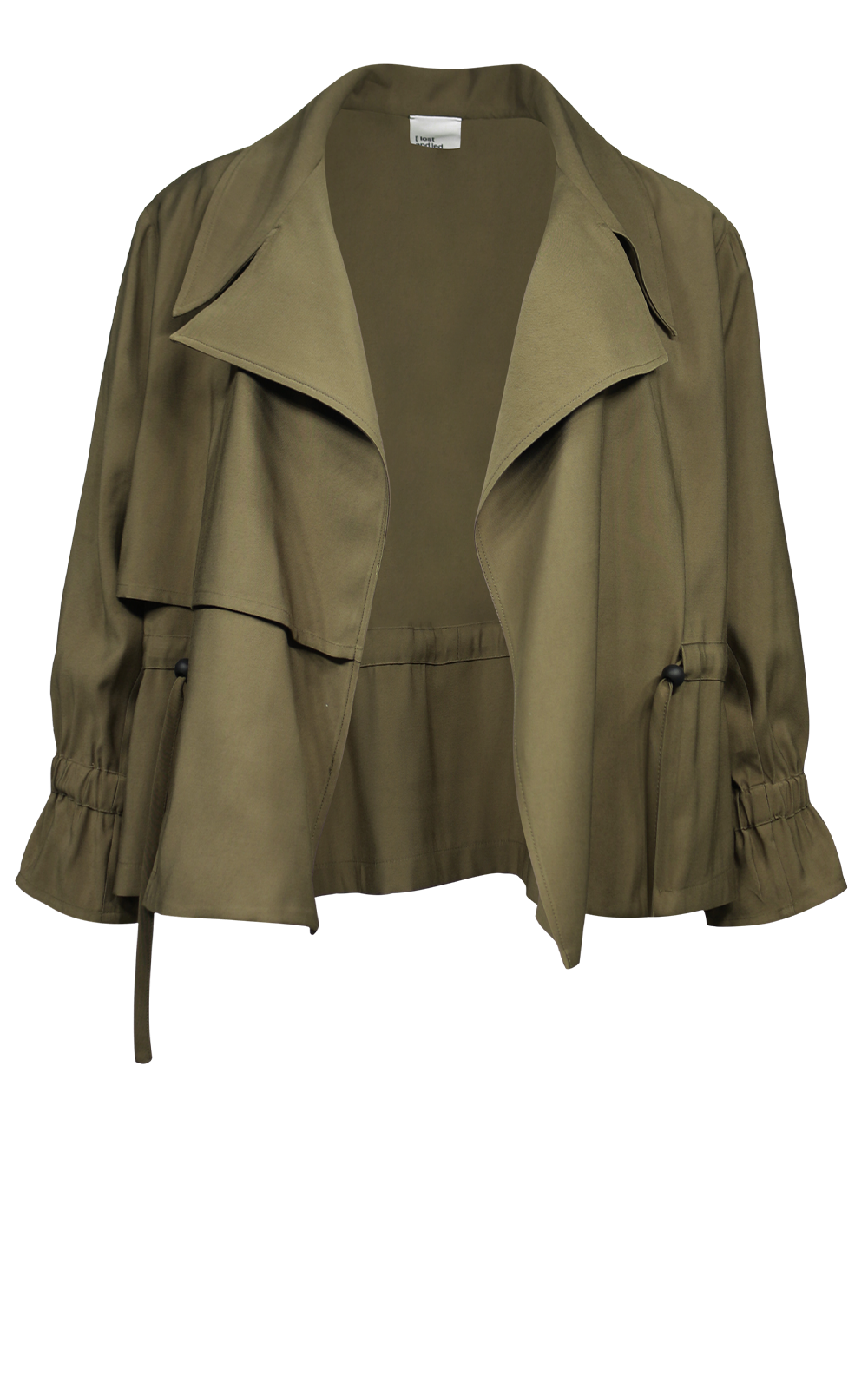 Trench Jacket product photo.