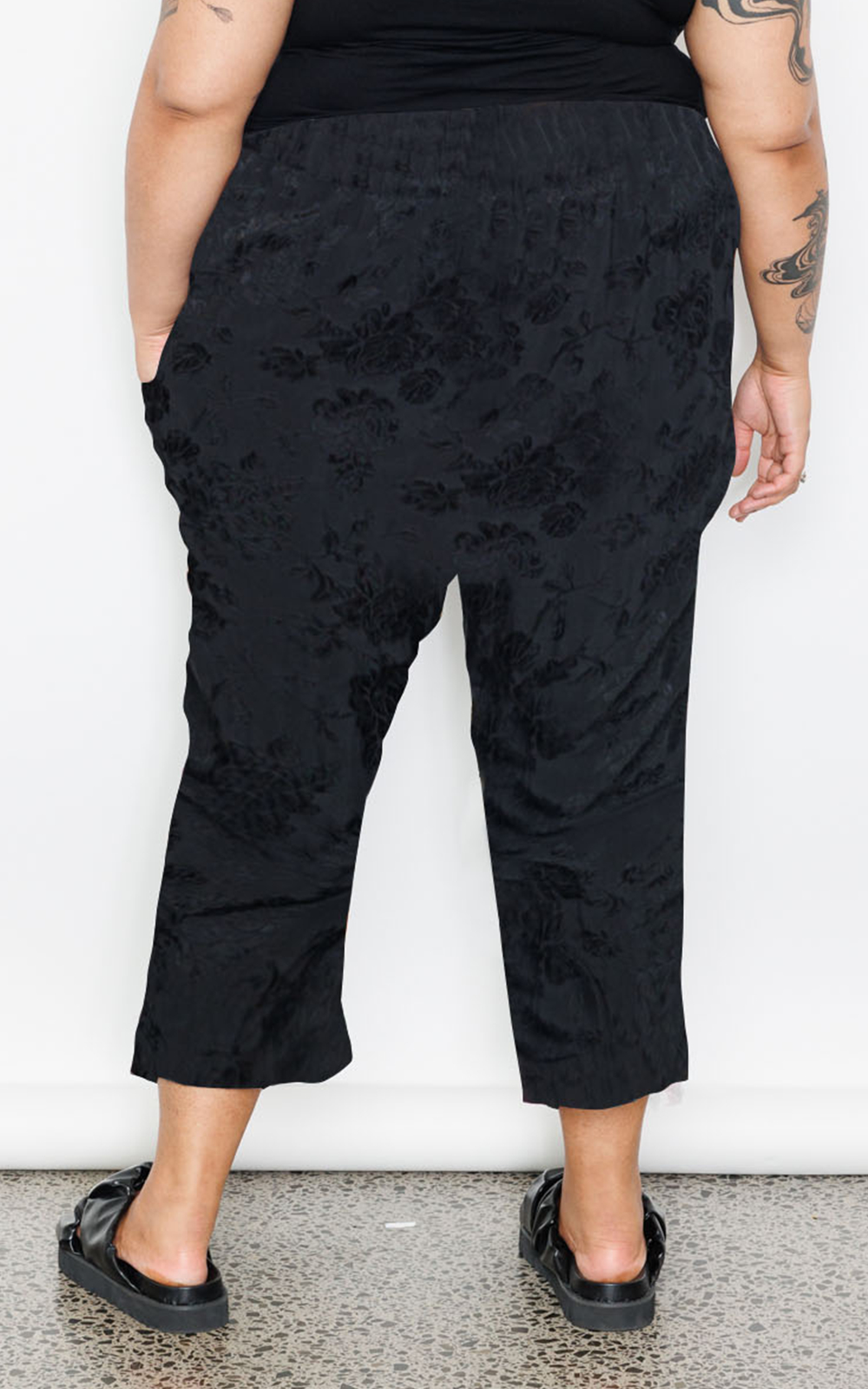 Jogger In Jacquard product photo.