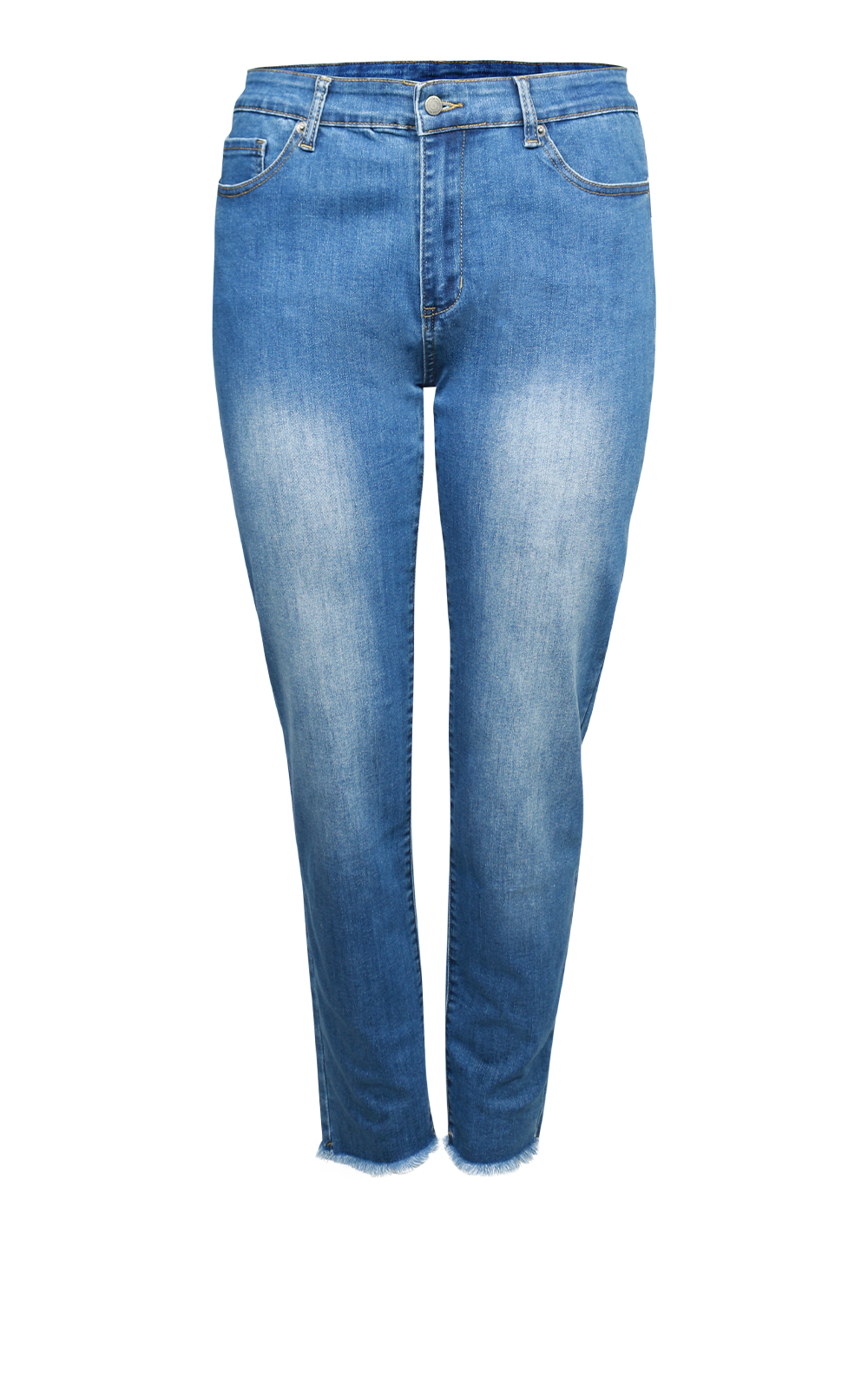 Frayed Slim Fit Jean product photo.