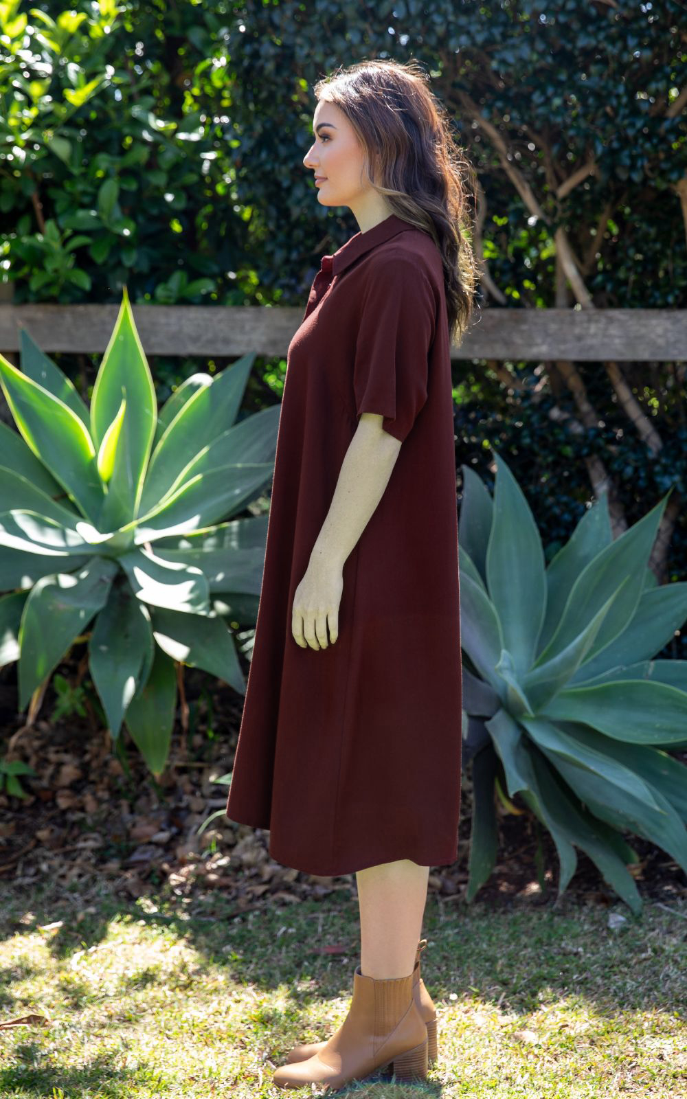 Everyday Midi Dress product photo.