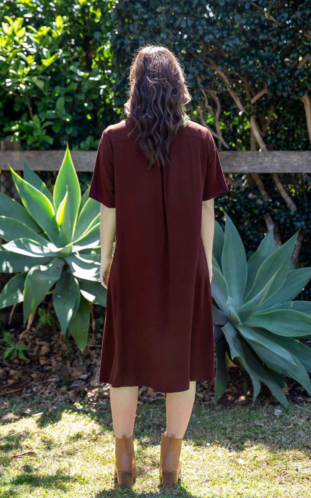 Everyday Midi Dress product photo.