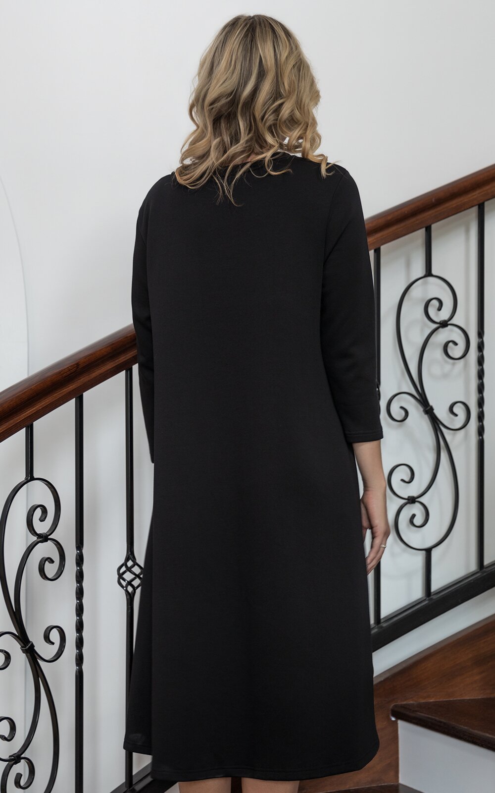 Luxe Cosy Dress product photo.