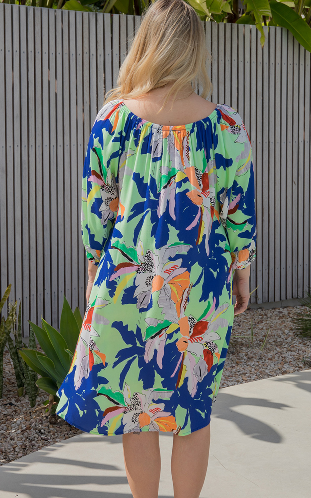 Avalon Dress In Getaway product photo.