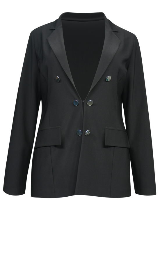 Hook And Eye Blazer  product photo.