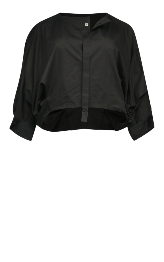 Amakusa Crop Tuck Shirt product photo.