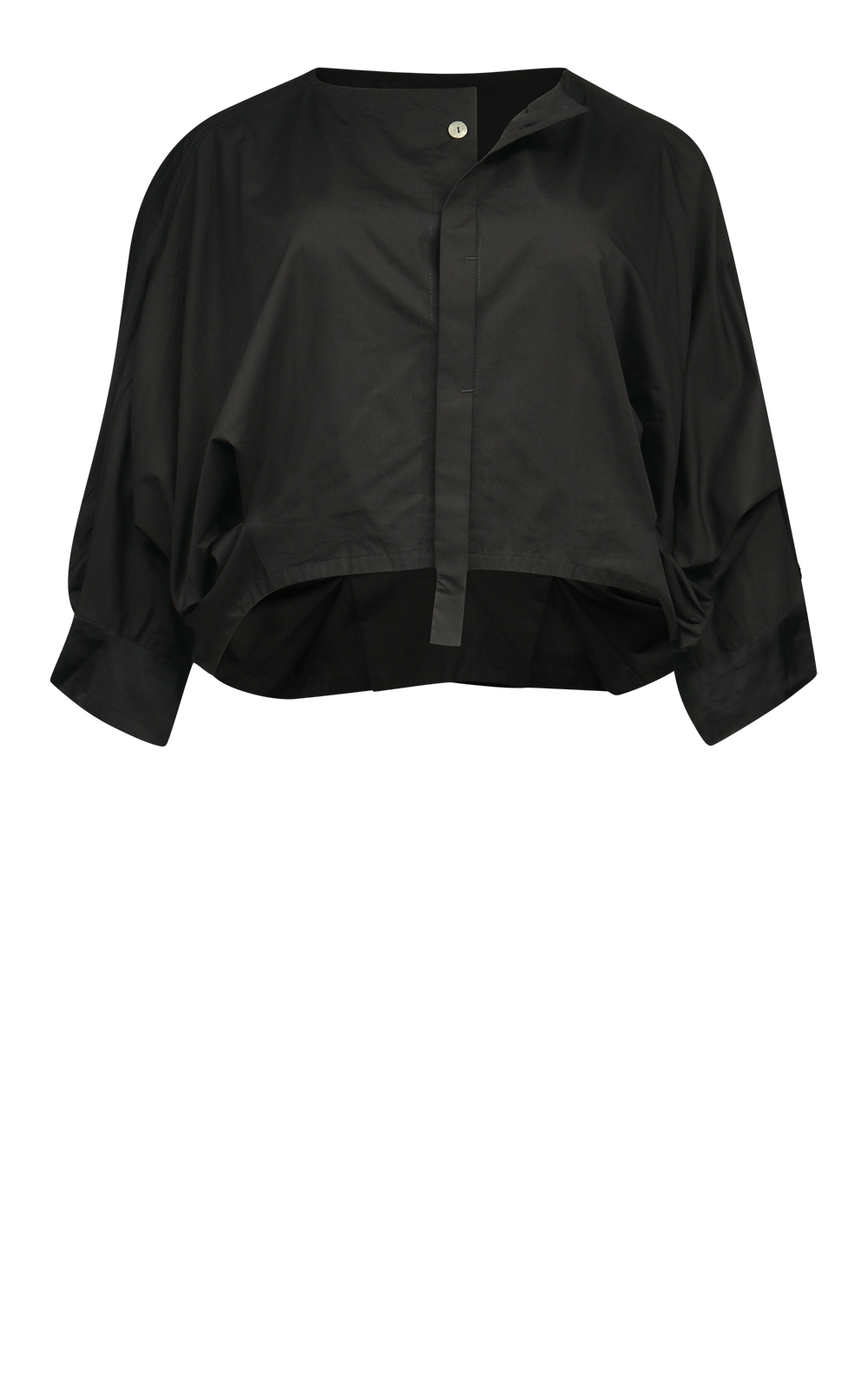 Amakusa Crop Tuck Shirt product photo.