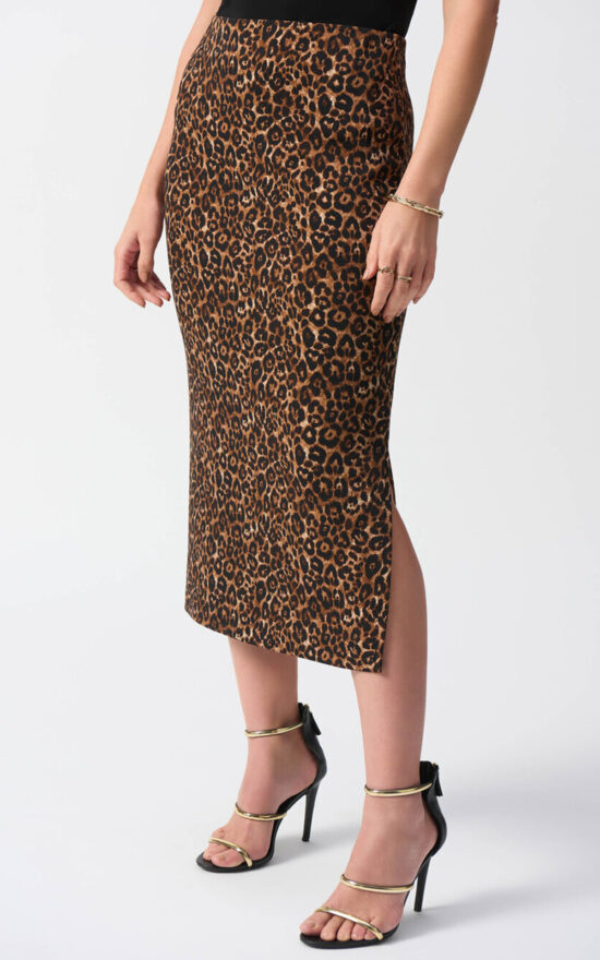 Leopard Skirt product photo.