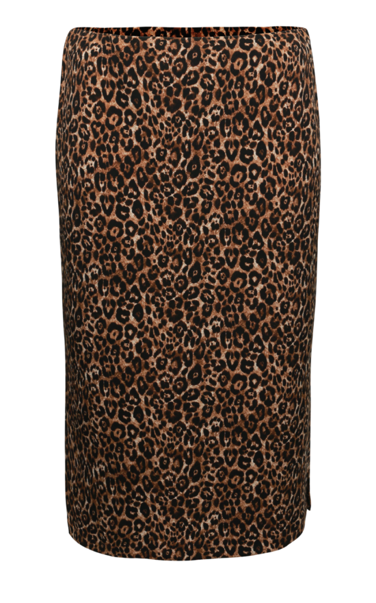 Leopard Skirt product photo.