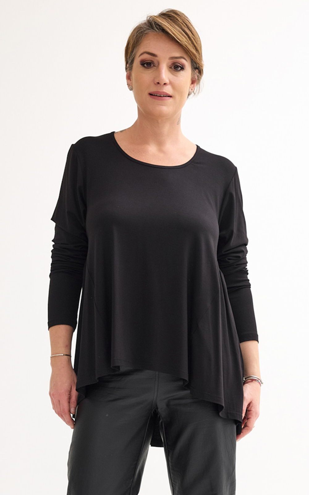 Meltem Long Sleeve Top product photo.