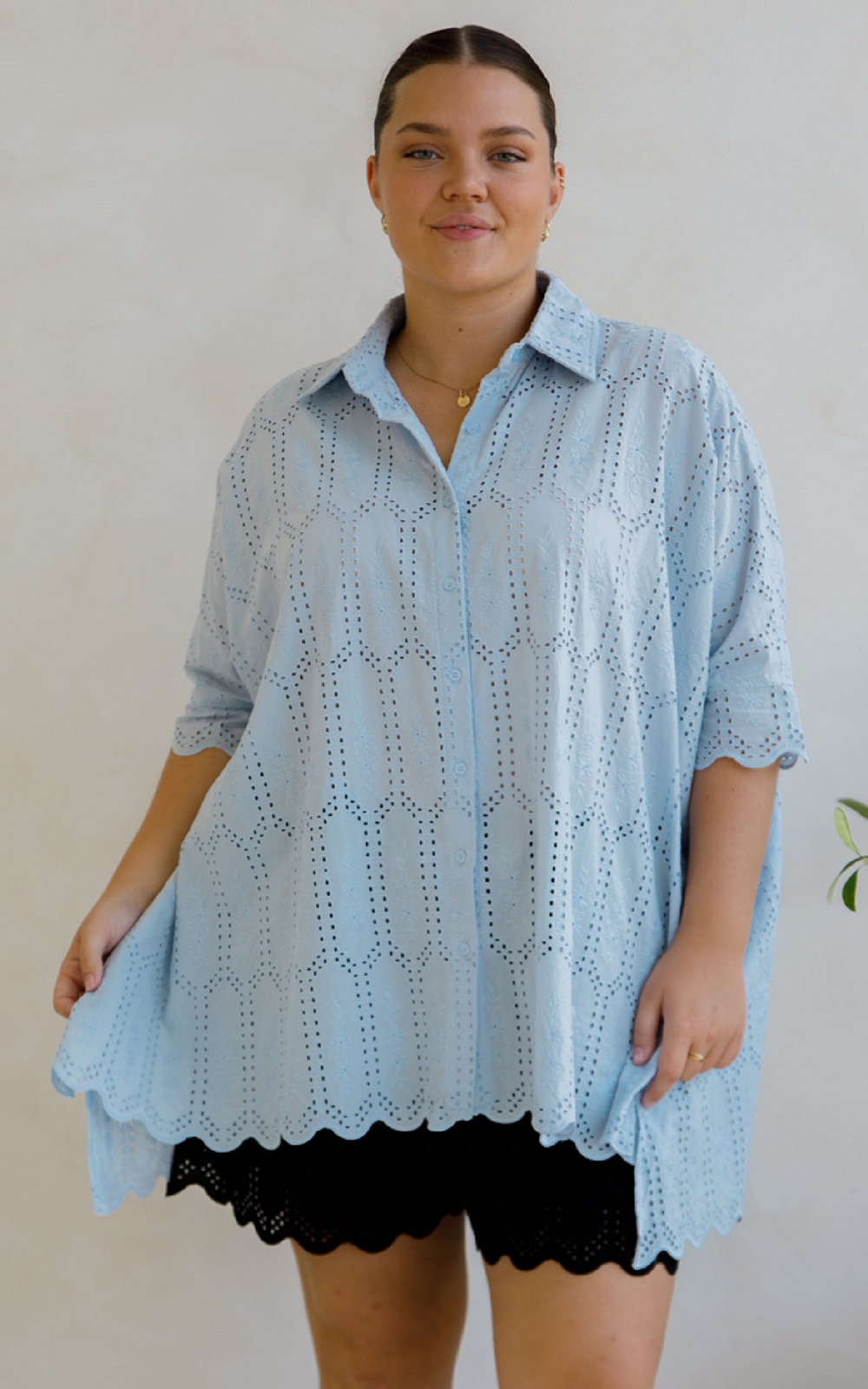 Fleur Shirt product photo.