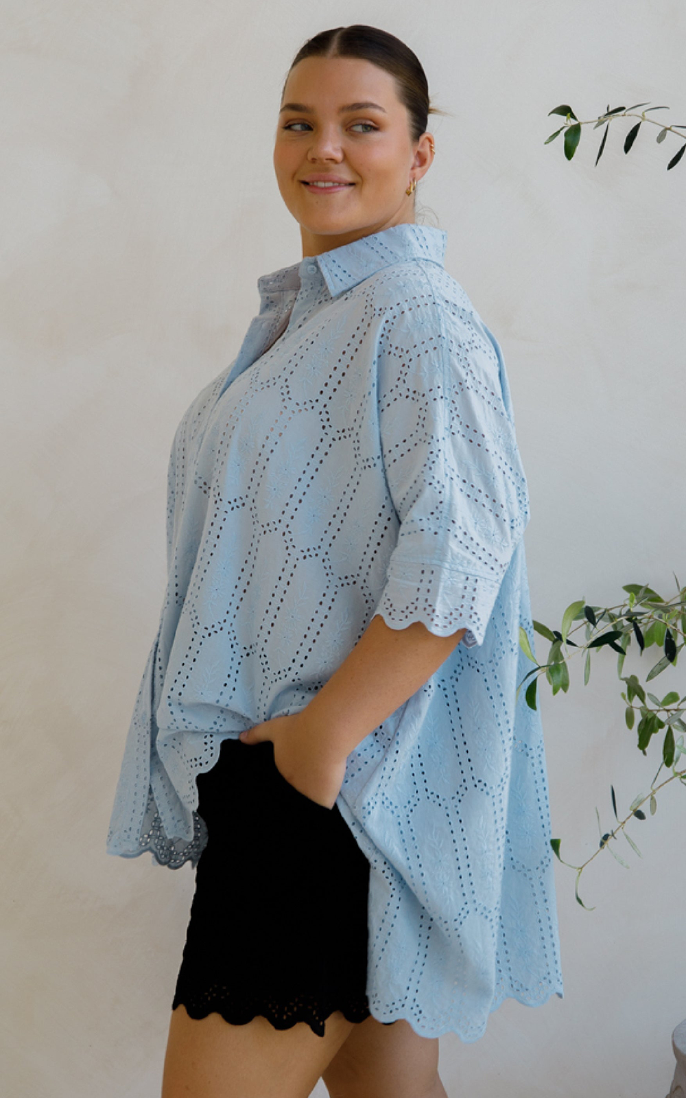 Fleur Shirt product photo.