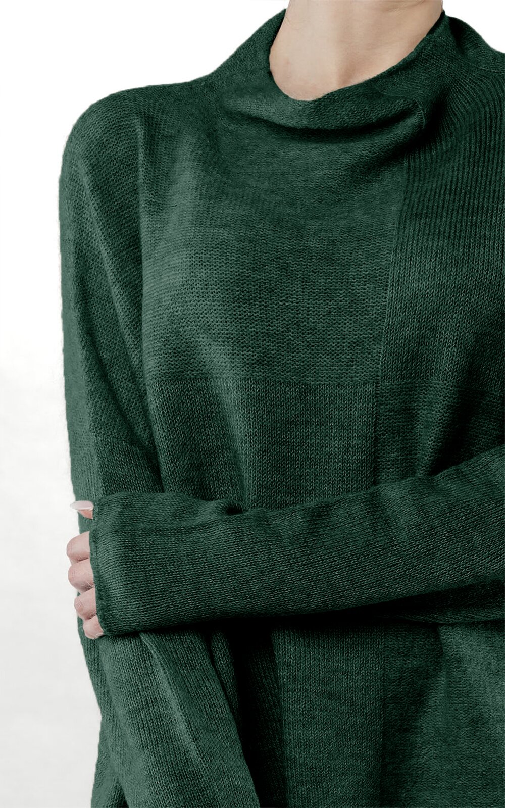 Square Knit Jumper product photo.