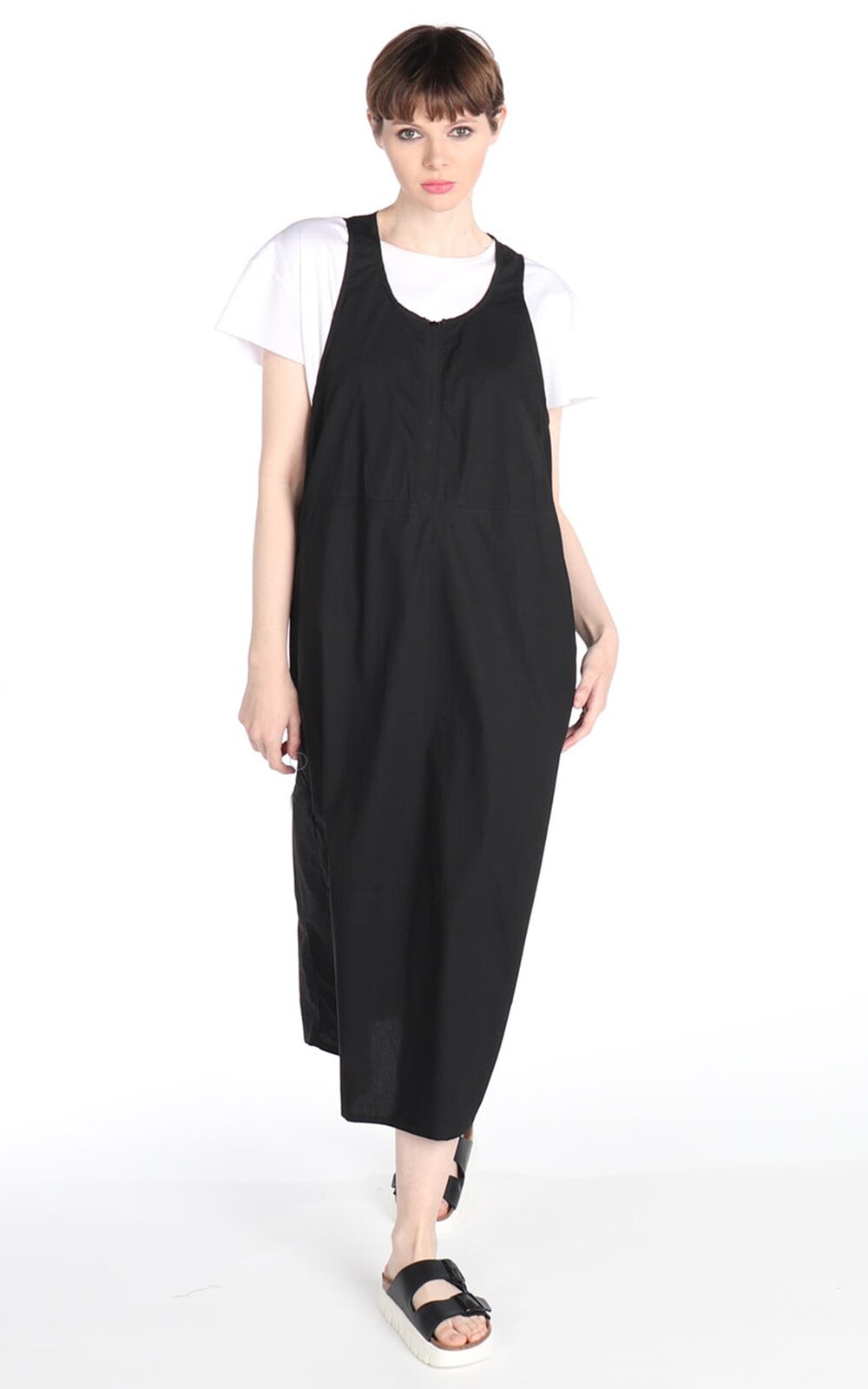 Linen Pinafore product photo.