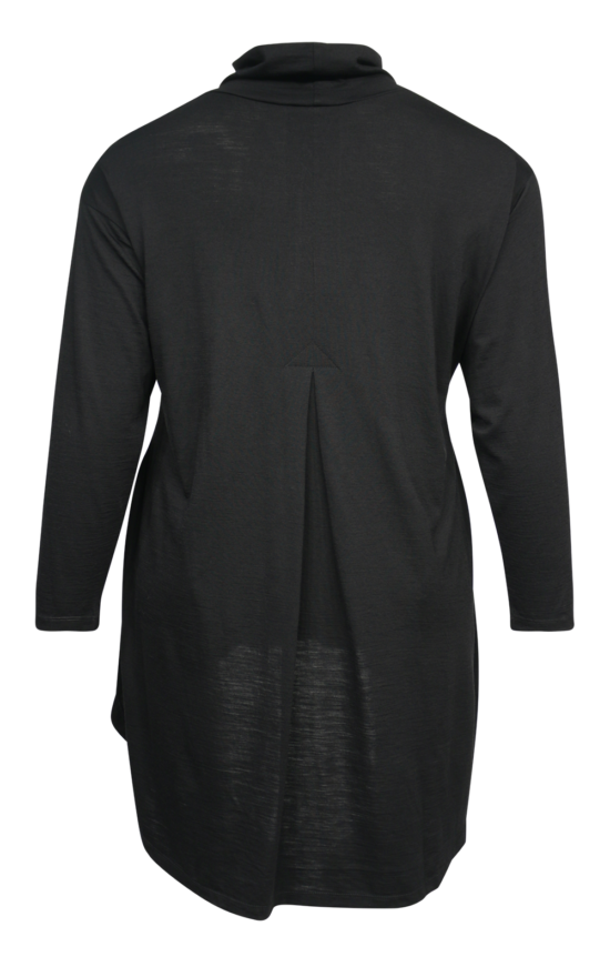 Merino Pleat Back Tunic product photo.