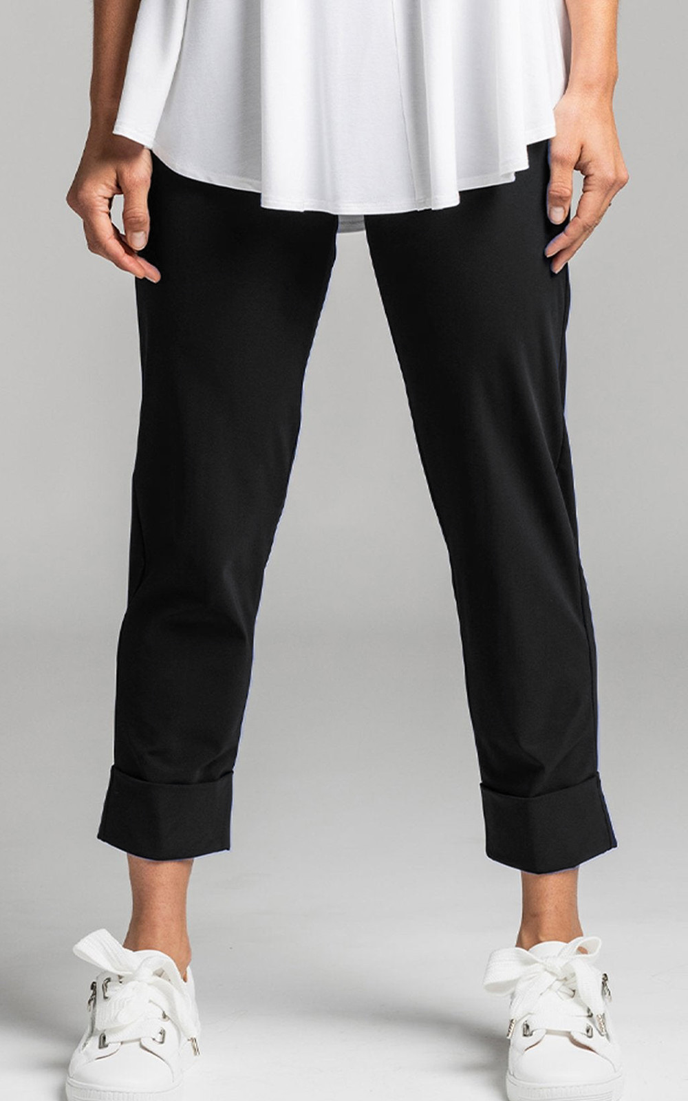 Slouch Cuffed Pant product photo.