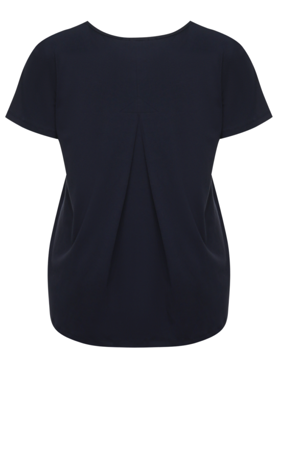 Pleat Back Tee product photo.