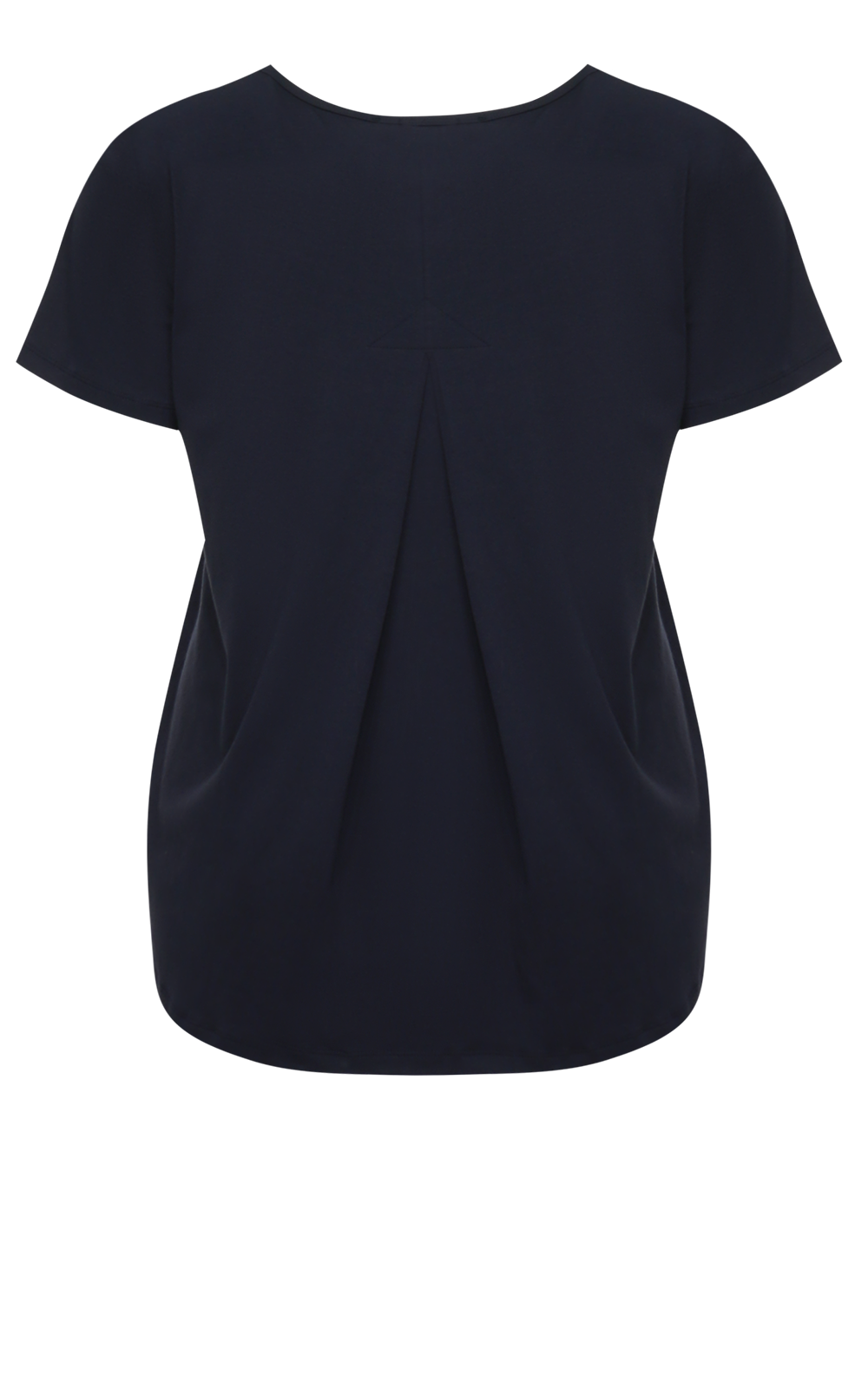 Pleat Back Tee product photo.