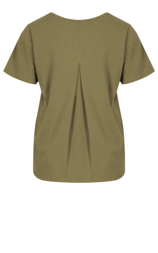 Pleat Back Tee product photo.