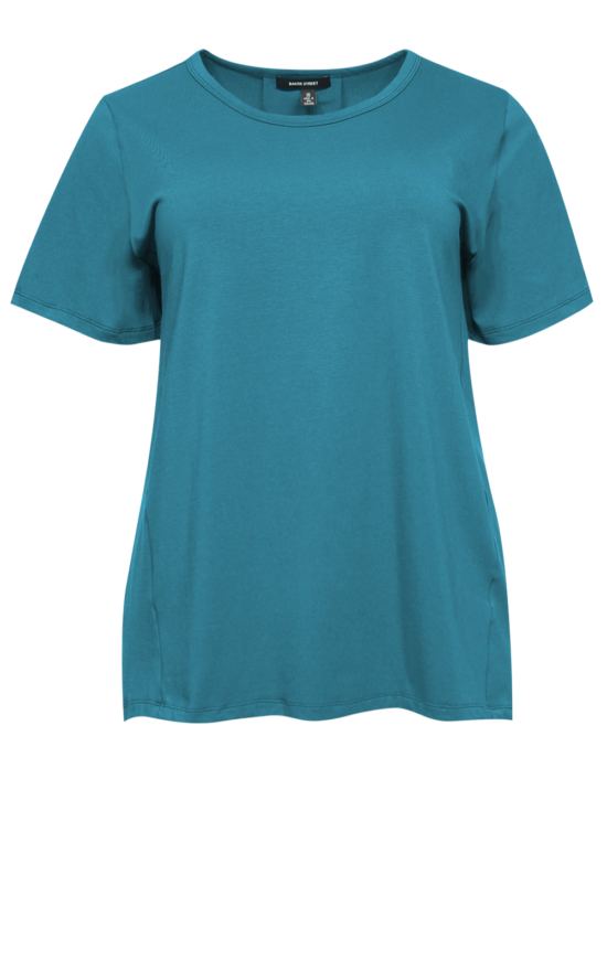 Pleat Back Tee product photo.