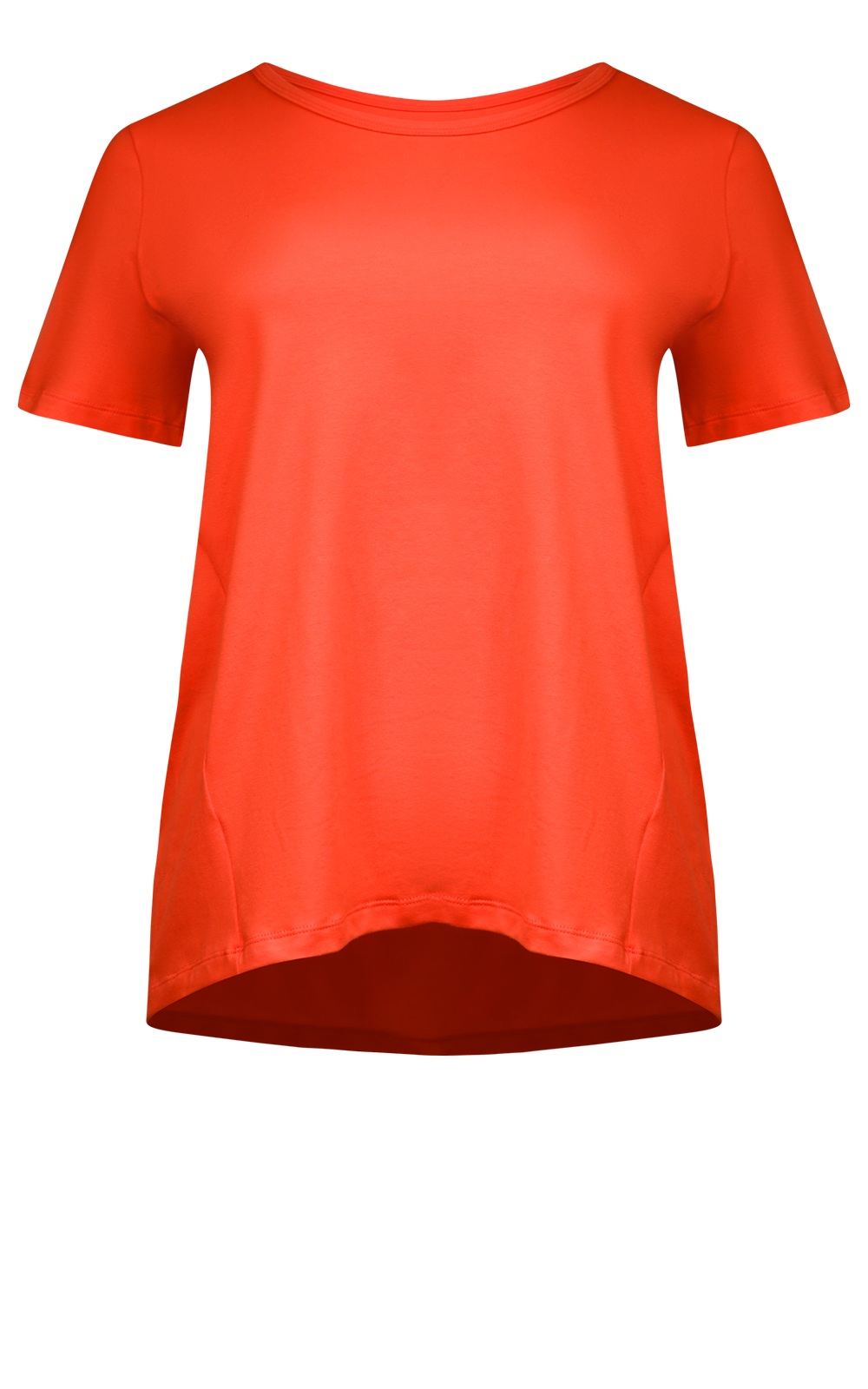 Pleat Back Tee product photo.