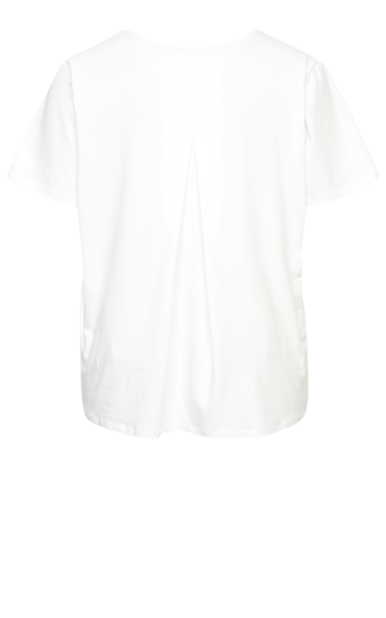 Pleat Back Tee product photo.