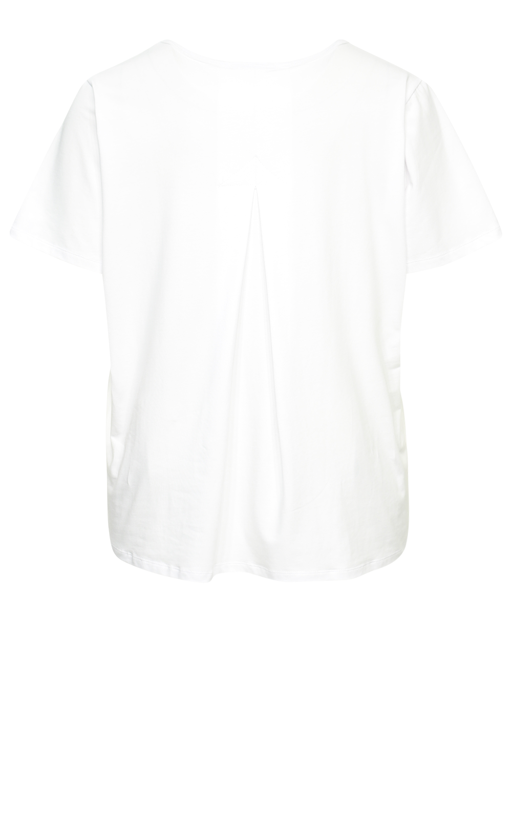 Pleat Back Tee product photo.