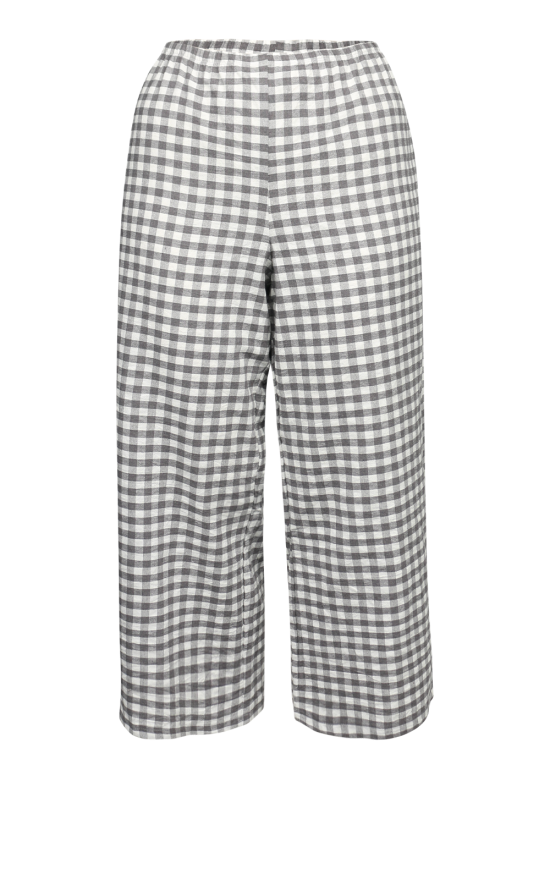 3/4 Extra Wide Pant Check product photo.