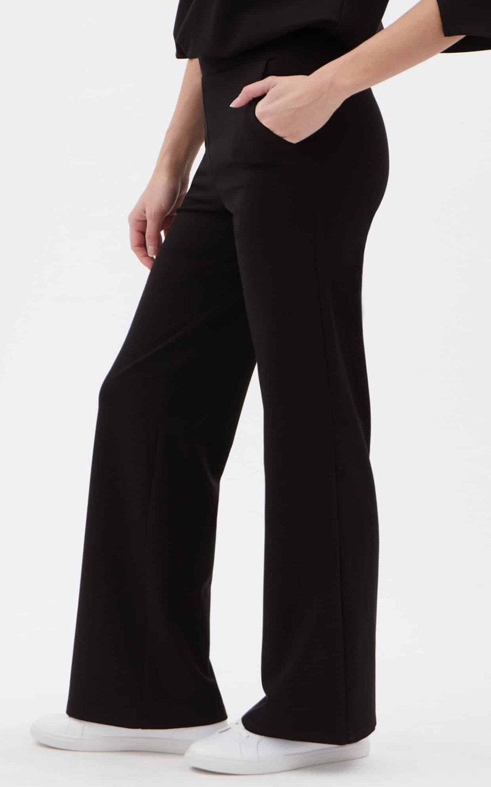 Lite Ponte Full Length Pant product photo.