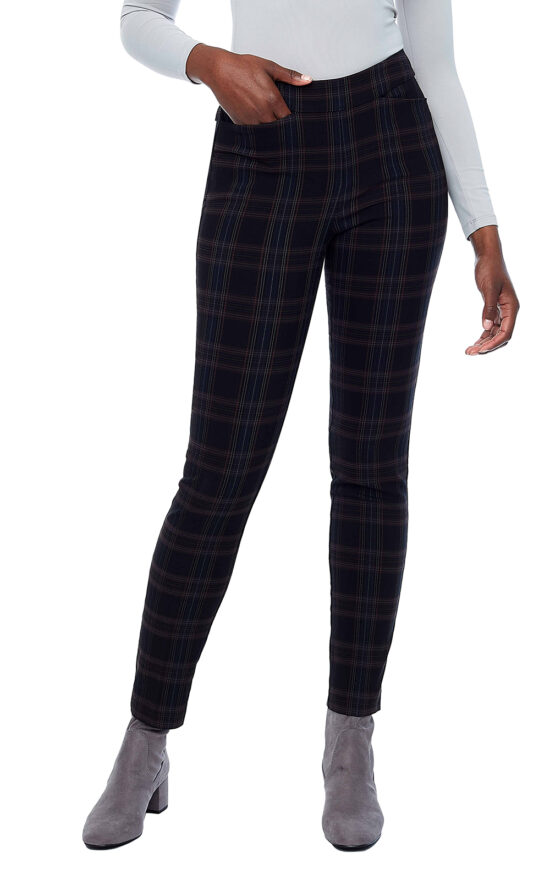 Slim F/L Pant-Dunbar Check product photo.