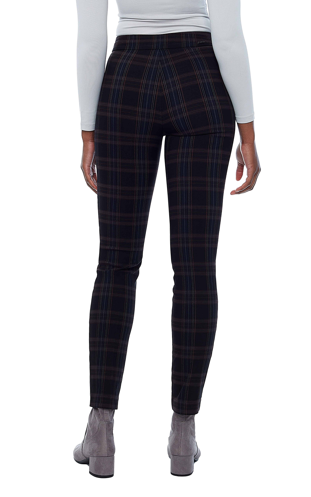 Slim F/L Pant-Dunbar Check product photo.