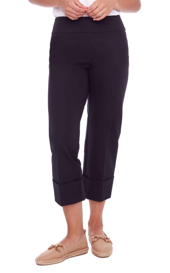 Cuffed Crop Pant product photo.