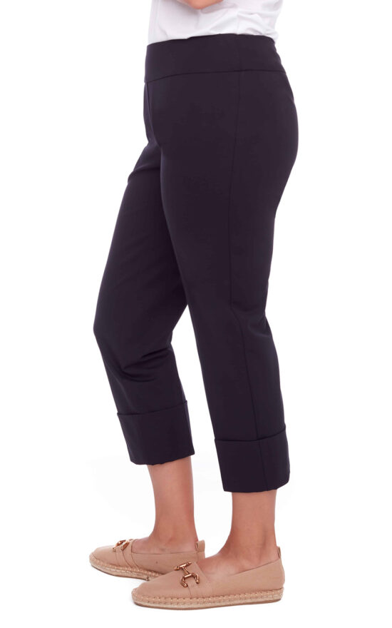 Cuffed Crop Pant product photo.