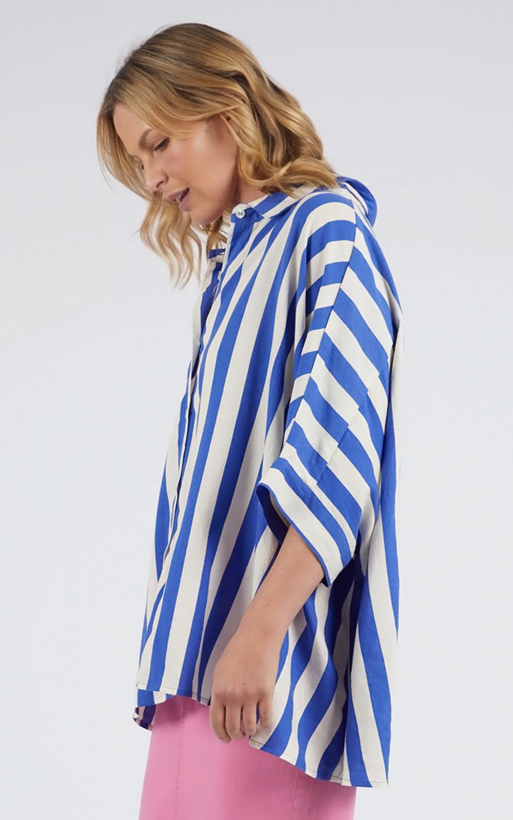 Palermo Stripe Shirt product photo.