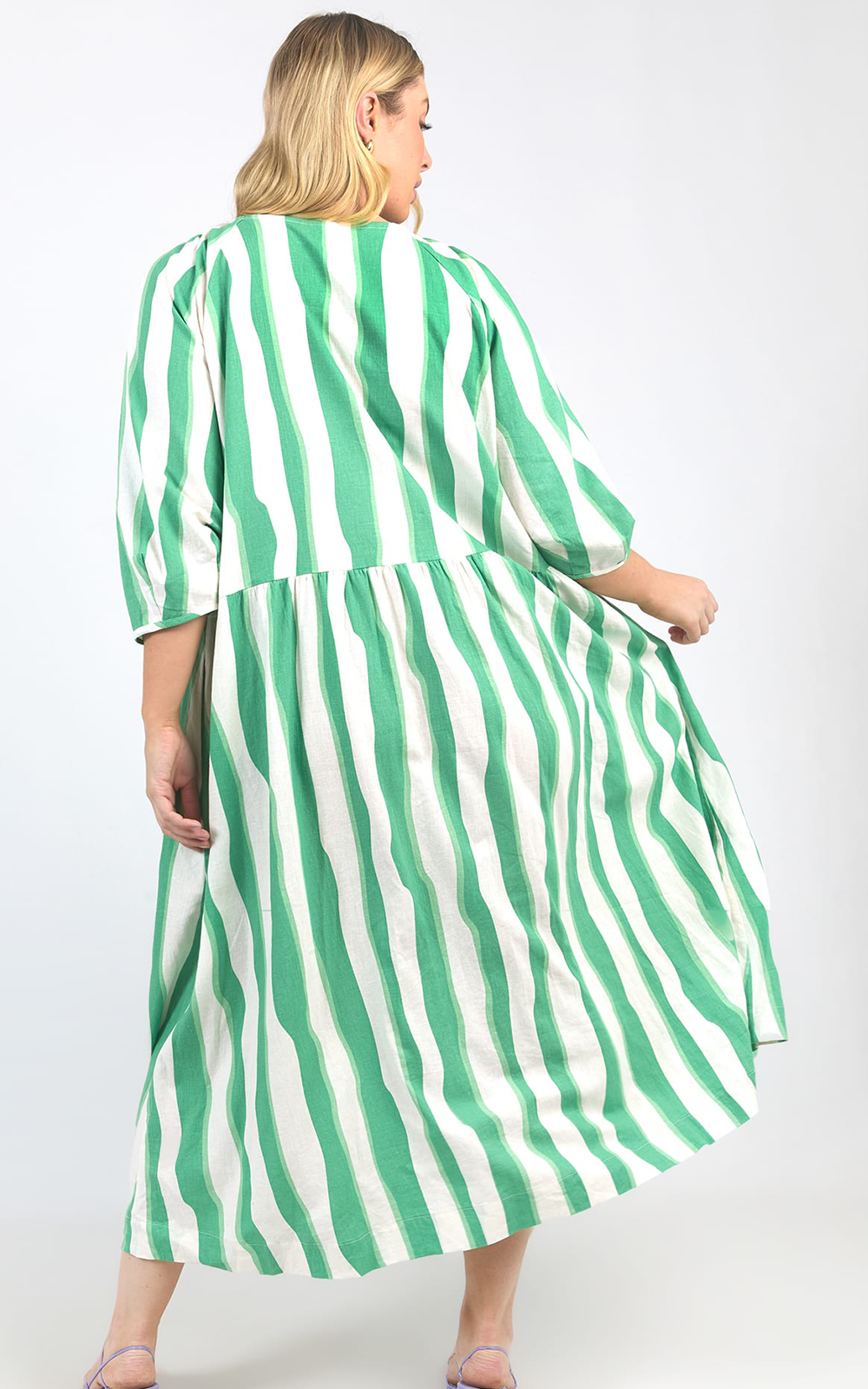 Spritz Stripe Dress  product photo.