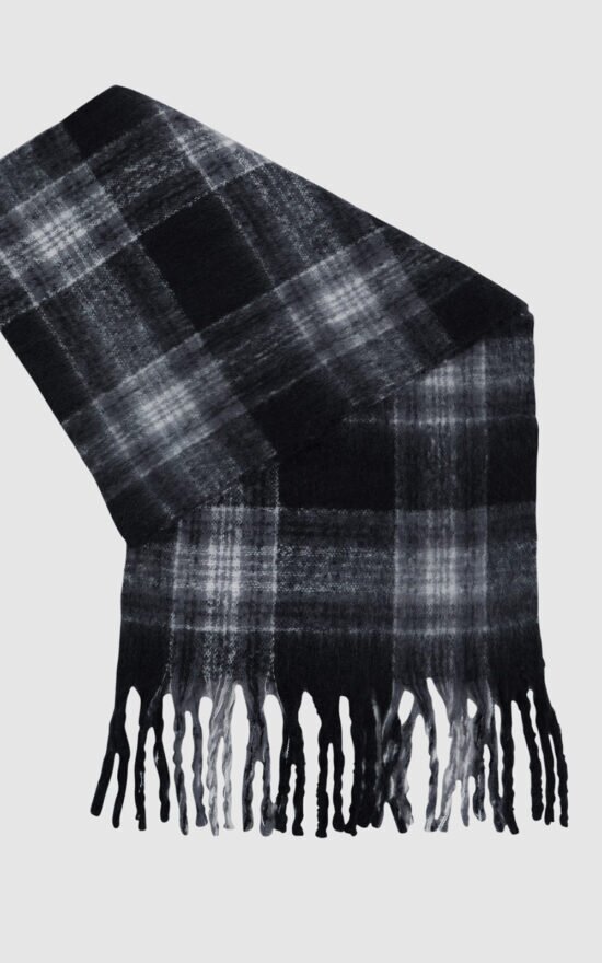 Crest Scarf Check product photo.