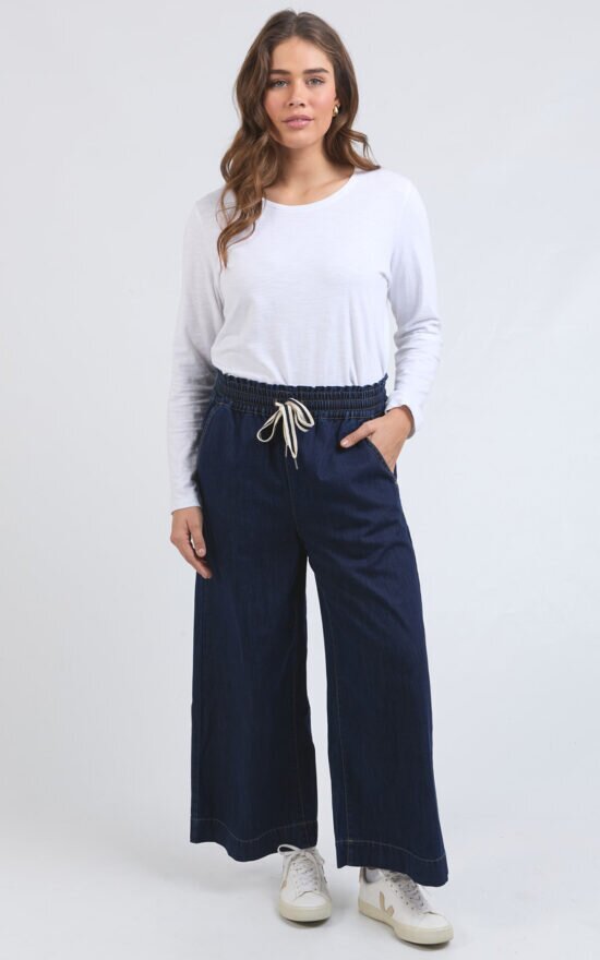 Greta Wide Leg Pant  product photo.