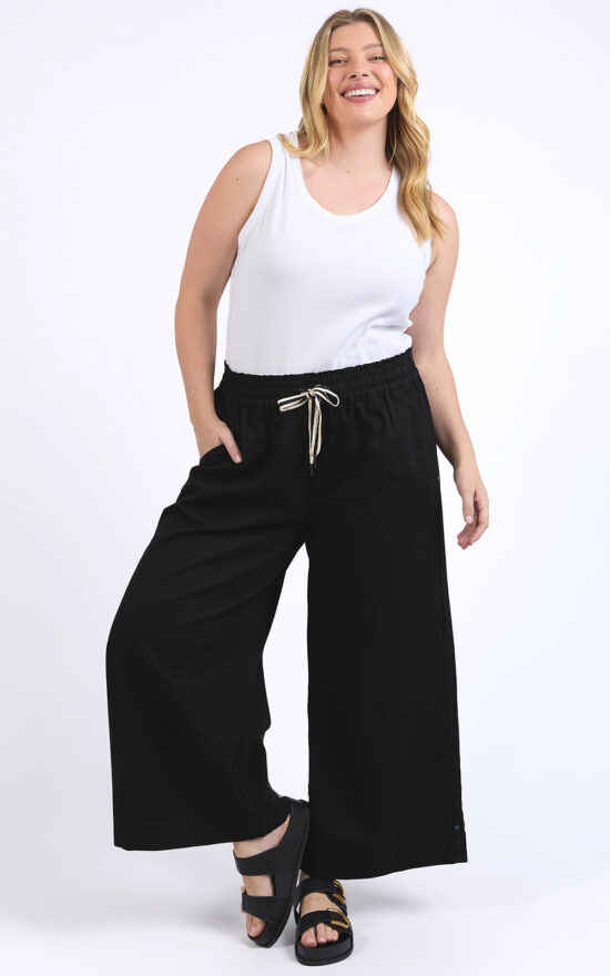 Greta Wide Leg Pant product photo.