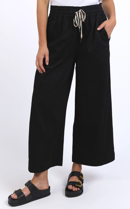 Greta Wide Leg Pant product photo.