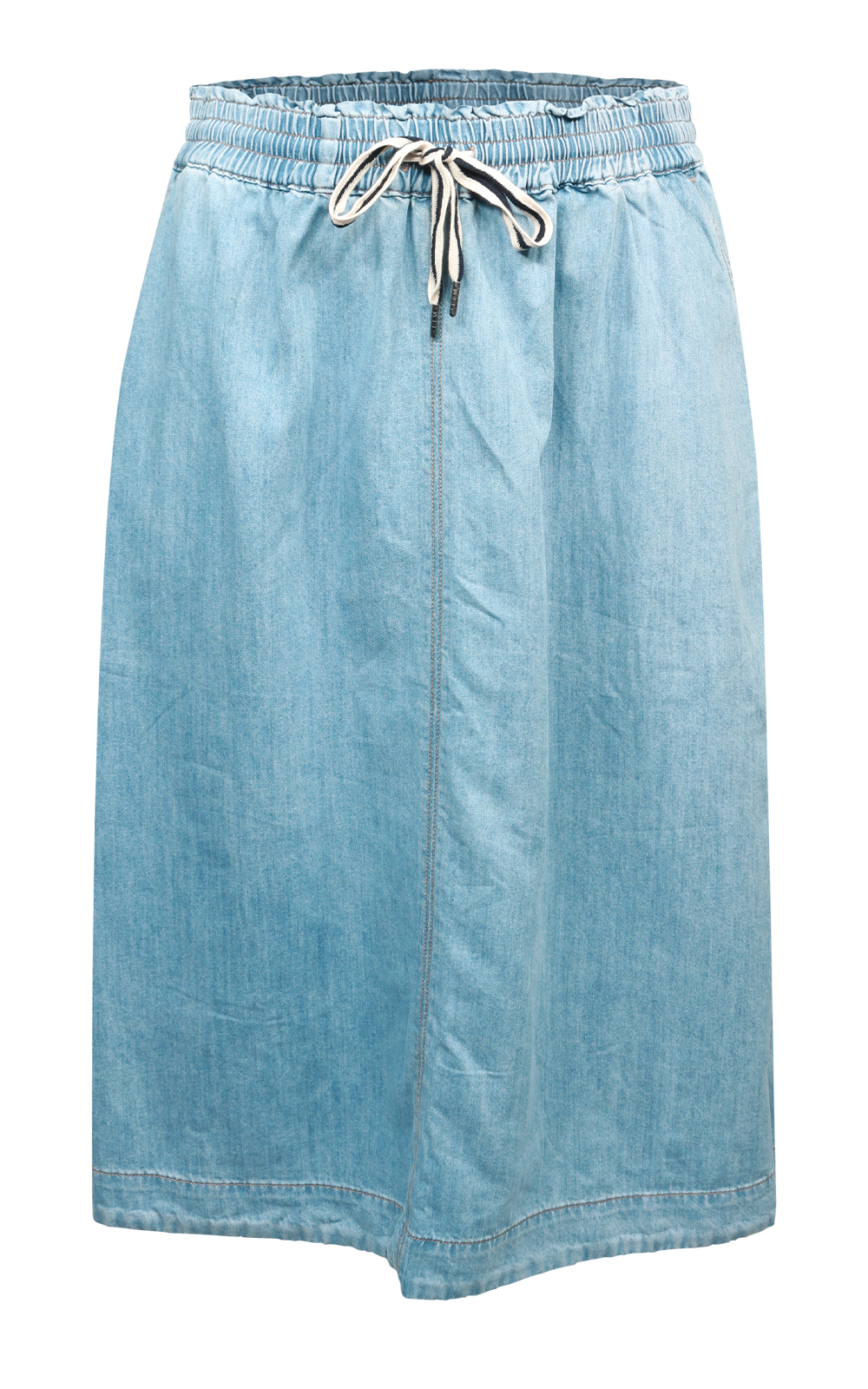 Greta Denim Skirt product photo.