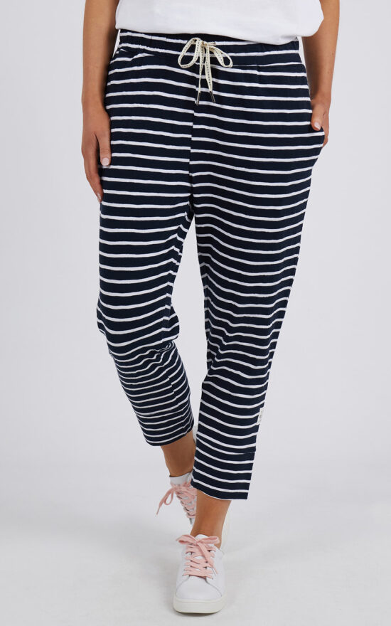 Brunch Pant In Stripe product photo.