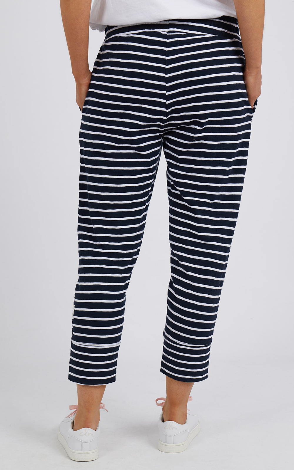 Brunch Pant In Stripe product photo.