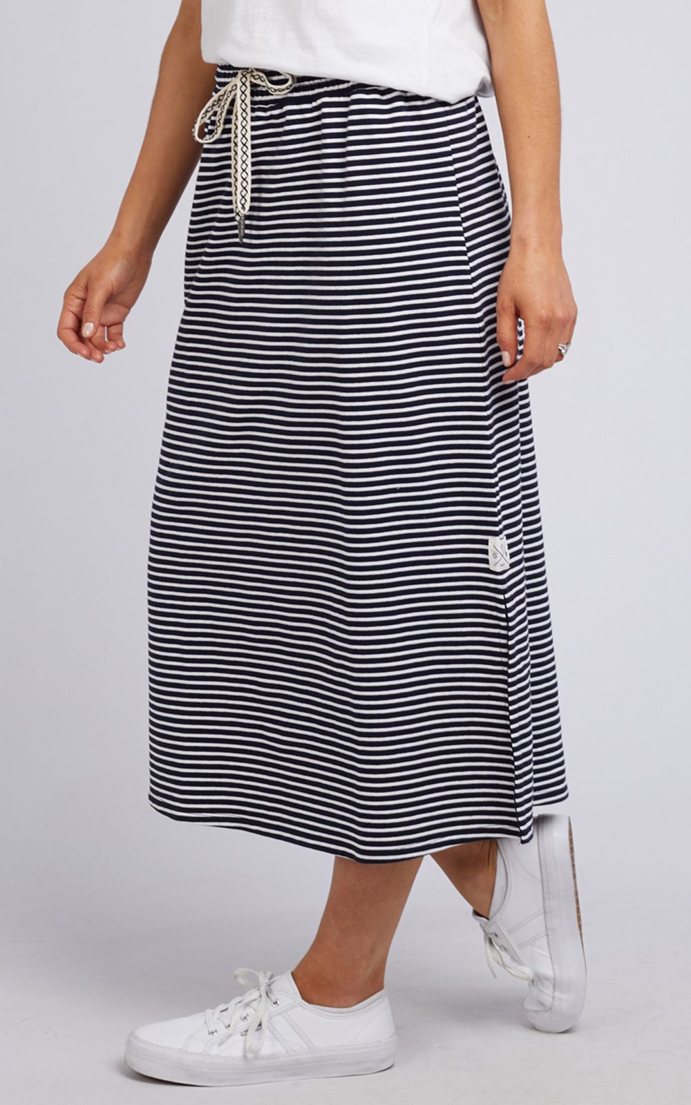 Travel Skirt Stripe product photo.