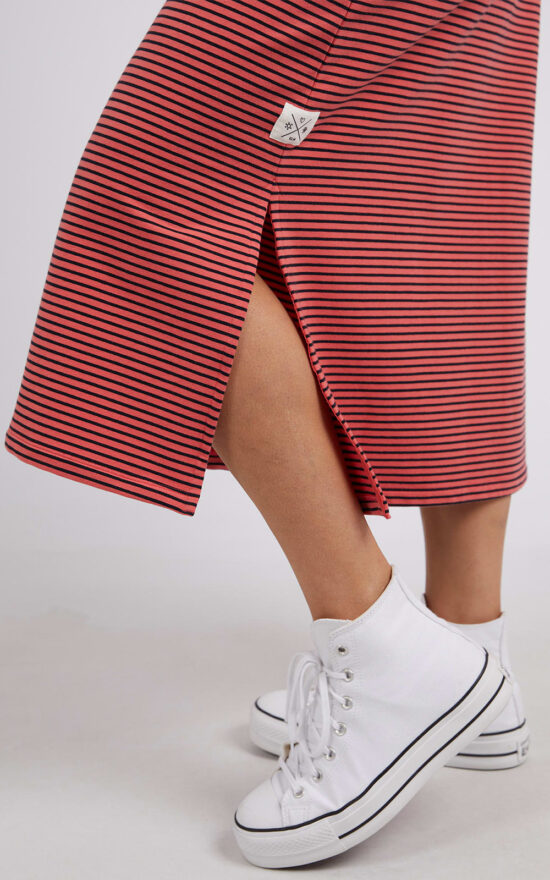 Travel Skirt In Stripe product photo.